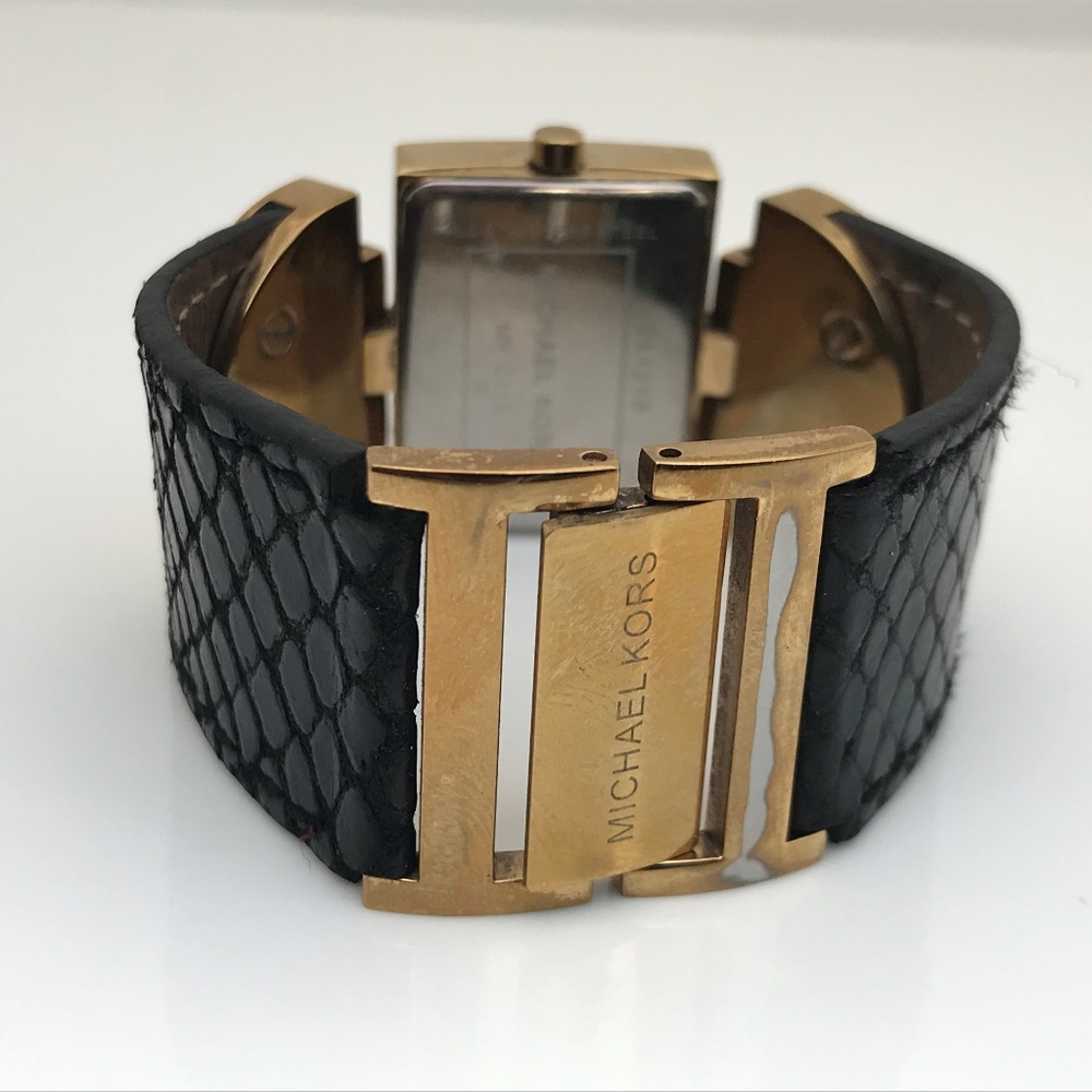 Michael Kors Ladies Watch Genuine Leather Band - Picture 8 of 8